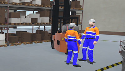 Simulation personnes