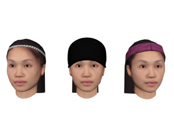 Différents coiffants